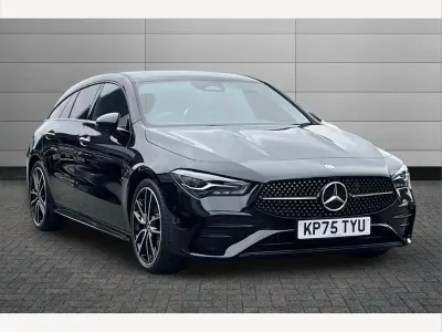 Used Mercedes CLA200 AMG Line Premium 161 HP (118 kW) 2025 Black Estate