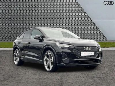 Black Used 2023 Audi Q4 Sportback e-tron Advanced SUV | £32,799 (Expensive)