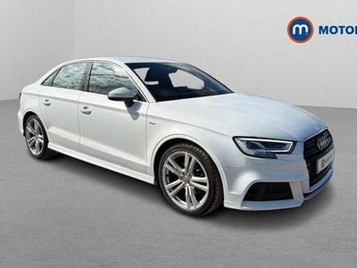 Used Audi A3 S-Line 150 HP (110 kW) 2017 White Sedan