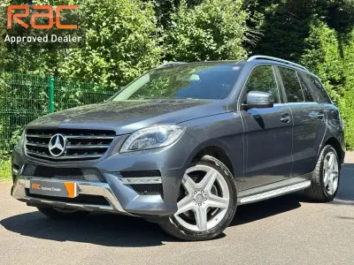 Used Mercedes ML250 AMG line 204 HP (150 kW) 2015 Grey SUV