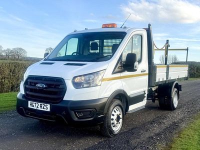 Used Ford Transit 130 HP (95 kW) 2022 White Cabriolet