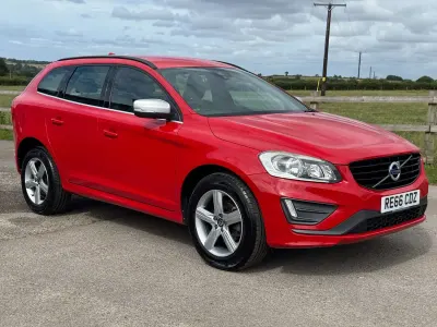 Used Volvo XC60 R-Design 190 HP (139 kW) 2017 Red SUV