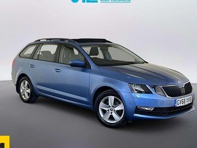 Begagnad Skoda Octavia SE 150 HK (110 kW) 2019 Blå Kombi