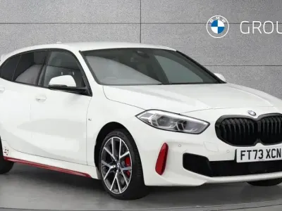 Used BMW 128 ti Shadowline 261 HP (191 kW) 2024 White Hatchback