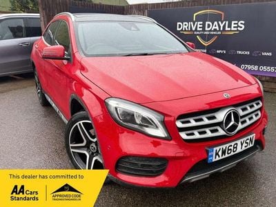 Used Mercedes GLA220 AMG line 2018 Red SUV