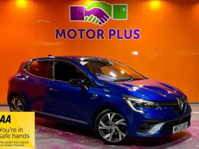 Used Renault Clio RS Line 145 HP (106 kW) 2022 Blue Hatchback