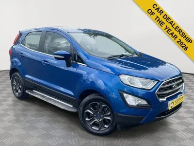 Used Ford Ecosport Zetec 2018 Blue SUV