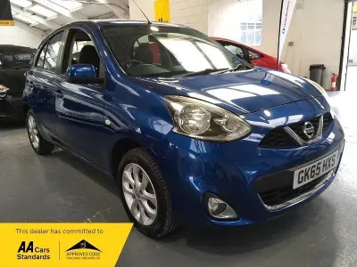 Usata Nissan Micra Acenta 2015 Blu Utilitaria