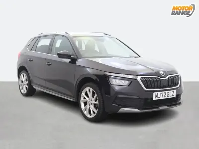 Begagnad Skoda Kamiq SE L Executive 2022 Svart SUV