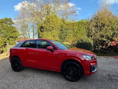 Used Audi Q2 Sport 116 HP (85 kW) 2018 Red SUV