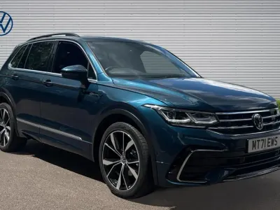 Used VW Tiguan R-line 150 HP (110 kW) 2022 Blue SUV