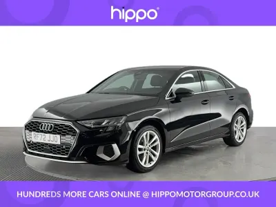 Begagnad Audi A3 Sport 150 HK (110 kW) 2022 Svart Sedan