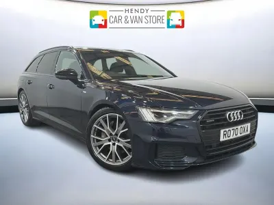 Used Audi A6 Black Edition 2020 Blue Estate