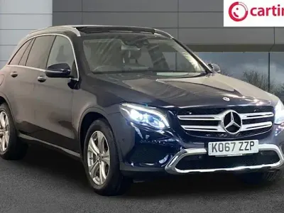 Used Mercedes GLC220 Premium Plus 170 HP (125 kW) 2018 Blue SUV