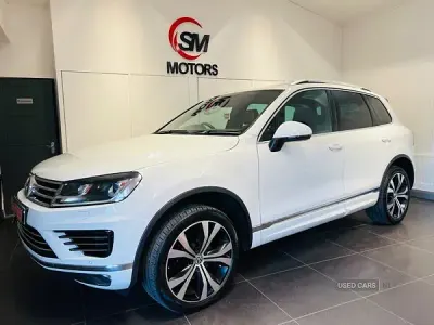 Used VW Touareg R-line 262 HP (192 kW) 2016 White SUV