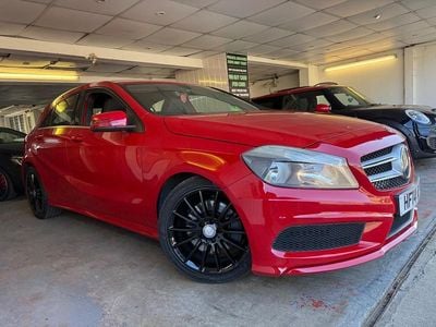 Used Mercedes A250 AMG 2014 Red Hatchback