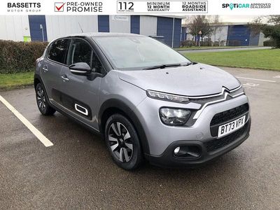 Used Citroën C3 PureTech 82 HP (60 kW) 2023 Grey Hatchback