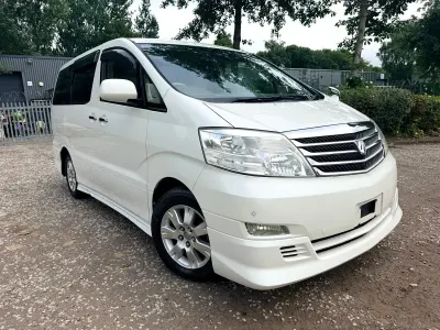 Used Toyota Alphard Edition 159 HP (116 kW) 2007 Black MPV
