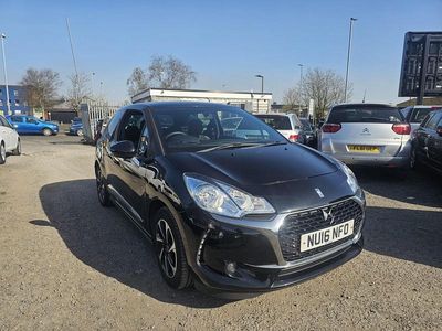 Used DS Automobiles DS3 Elegance 110 HP (80 kW) 2016 Black Hatchback