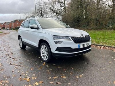 Used Skoda Karoq SE L 115 HP (84 kW) 2019 White SUV