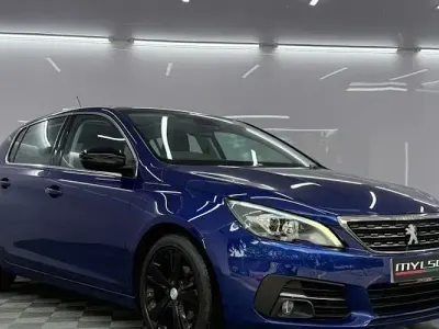 Used Peugeot 308 Allure 131 HP (96 kW) 2020 Blue Hatchback