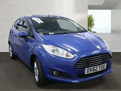 Used Ford Fiesta Zetec 82 HP (60 kW) 2013 Blue Hatchback
