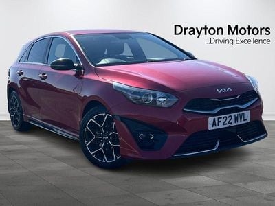 Used Kia Ceed GT-Line 158 HP (116 kW) 2022 Red Hatchback