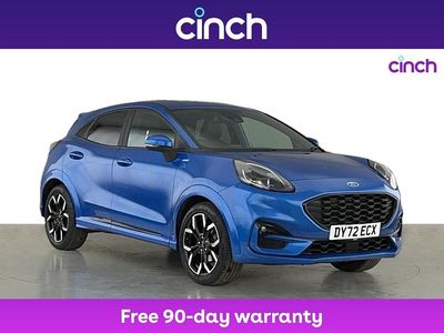 Blue Used 2022 Ford Puma ST-Line X Hatchback | £14,749 (Fair price)