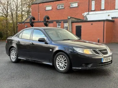 Used Saab 9-3 Linear 150 HP (110 kW) 2008 Black Sedan