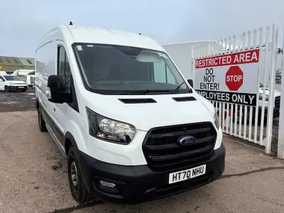 Begagnad Ford Transit 130 HK (95 kW) 2021 Vit Van
