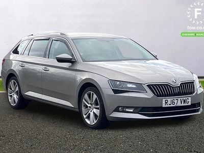 Used Skoda Superb SE L Executive 150 HP (110 kW) 2018 Beige Estate