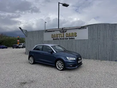 Usado Audi A1 S-Line 2015 Azul Citadino