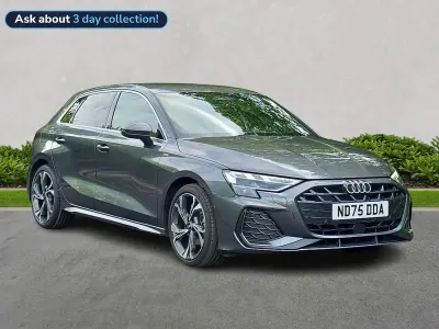 Used Audi A3 Sportback S-Line 150 HP (110 kW) 2025 Grey Hatchback