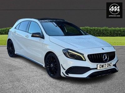 White Used 2017 Mercedes A180 Premium Plus Hatchback | £11,500 (Expensive)