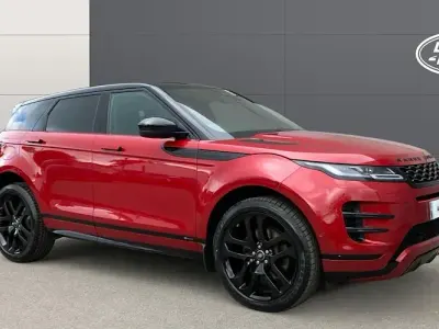 Used Land Rover Range Rover evoque SE Dynamic 182 HP (133 kW) 2020 Red SUV
