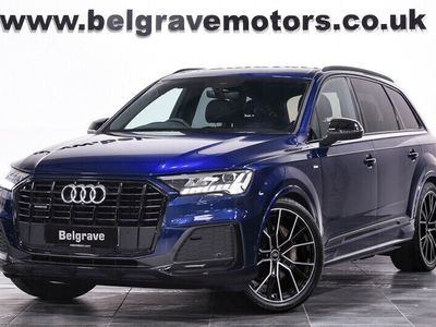 used Audi Q7 3.0 TDI V6 50 Black Edition SUV 5dr Diesel Tiptronic quattro Euro 6 (s/s) (286 ps) SUV