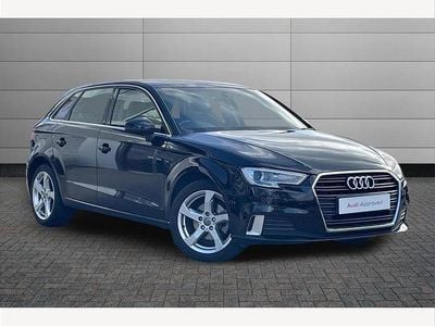 Used Audi A3 Sport 150 HP (110 kW) 2020 Brilliant black Sedan