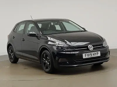 Used VW Polo SE 65 HP (47 kW) 2019 Black Hatchback