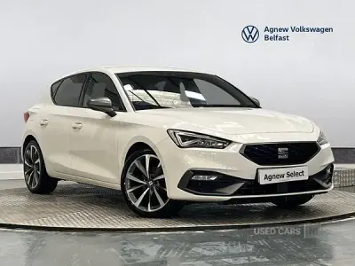 Second-hand Seat Leon FR Sport 150 CP (110 kW) 2021 Alb Hatchback