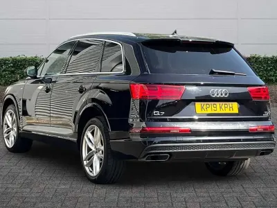 Used Audi Q7 S-Line 267 HP (196 kW) 2019 Black SUV