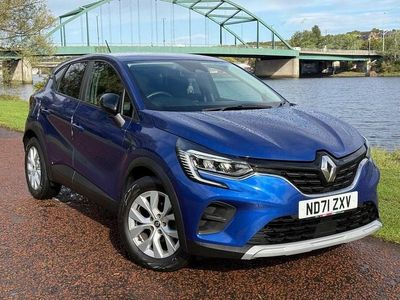 Used Renault Captur Iconic 90 HP (66 kW) 2022 Blue SUV