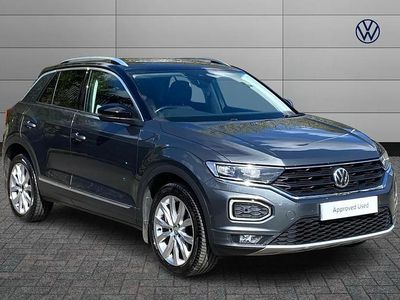 Usado VW T-Roc SEL 150 HP (110 kW) 2018 Cinzento SUV
