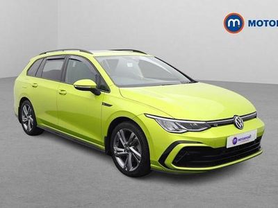 Used VW Golf VIII R-line 150 HP (110 kW) 2022 Yellow Estate