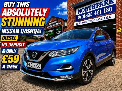 Used Nissan Qashqai N-Connecta 2018 Blue SUV