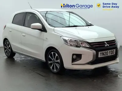 Used Mitsubishi Mirage 78 HP (57 kW) 2020 White Hatchback