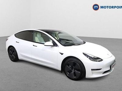 Used Tesla Model 3 Long Range AWD 366 kW (498 HP) 2021 White Sedan