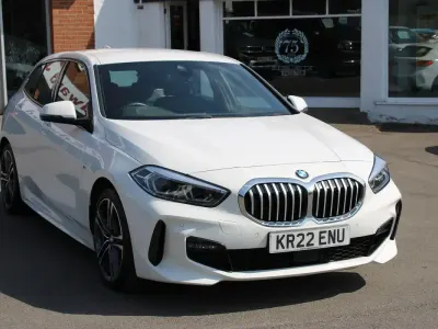 Used BMW 116 M Sport 116 HP (85 kW) 2022 White Hatchback