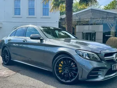Used Mercedes C43 AMG Premium 390 HP (286 kW) 2020 Grey Sedan