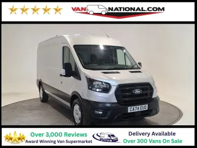 Used Ford Transit Trend 130 HP (95 kW) 2024 Silver Van