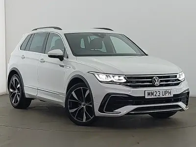 Used VW Tiguan R-line 150 HP (110 kW) 2023 White SUV
